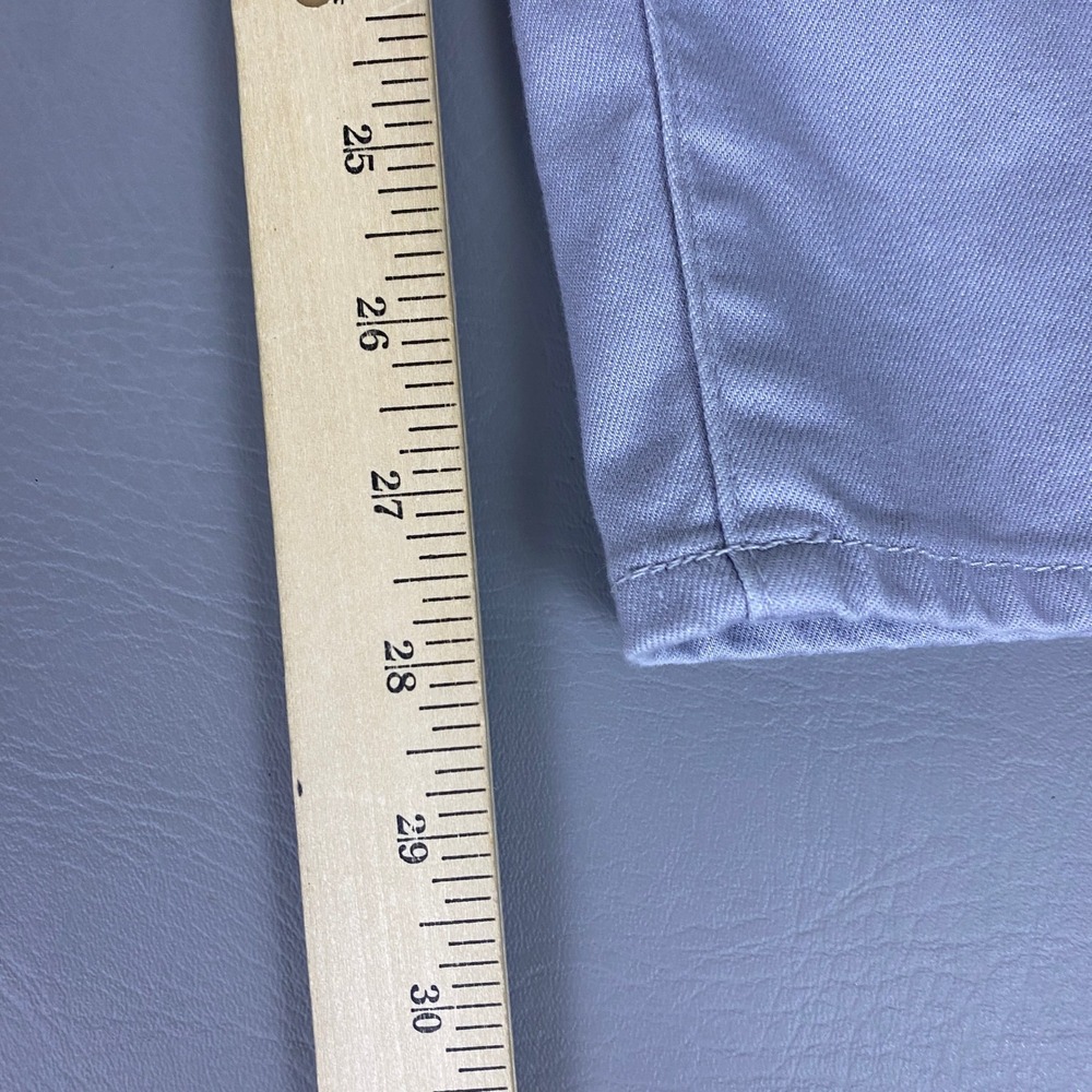 Talbots Flawless Five-Pocket Boyfriend Pants 14W Light Gray Cotton Lyocell - Picture 10 of 12